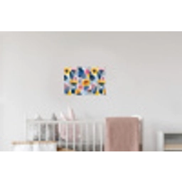 Creatief - Patroon - Kleurrijk Muursticker klein 286 -kinderkamer
