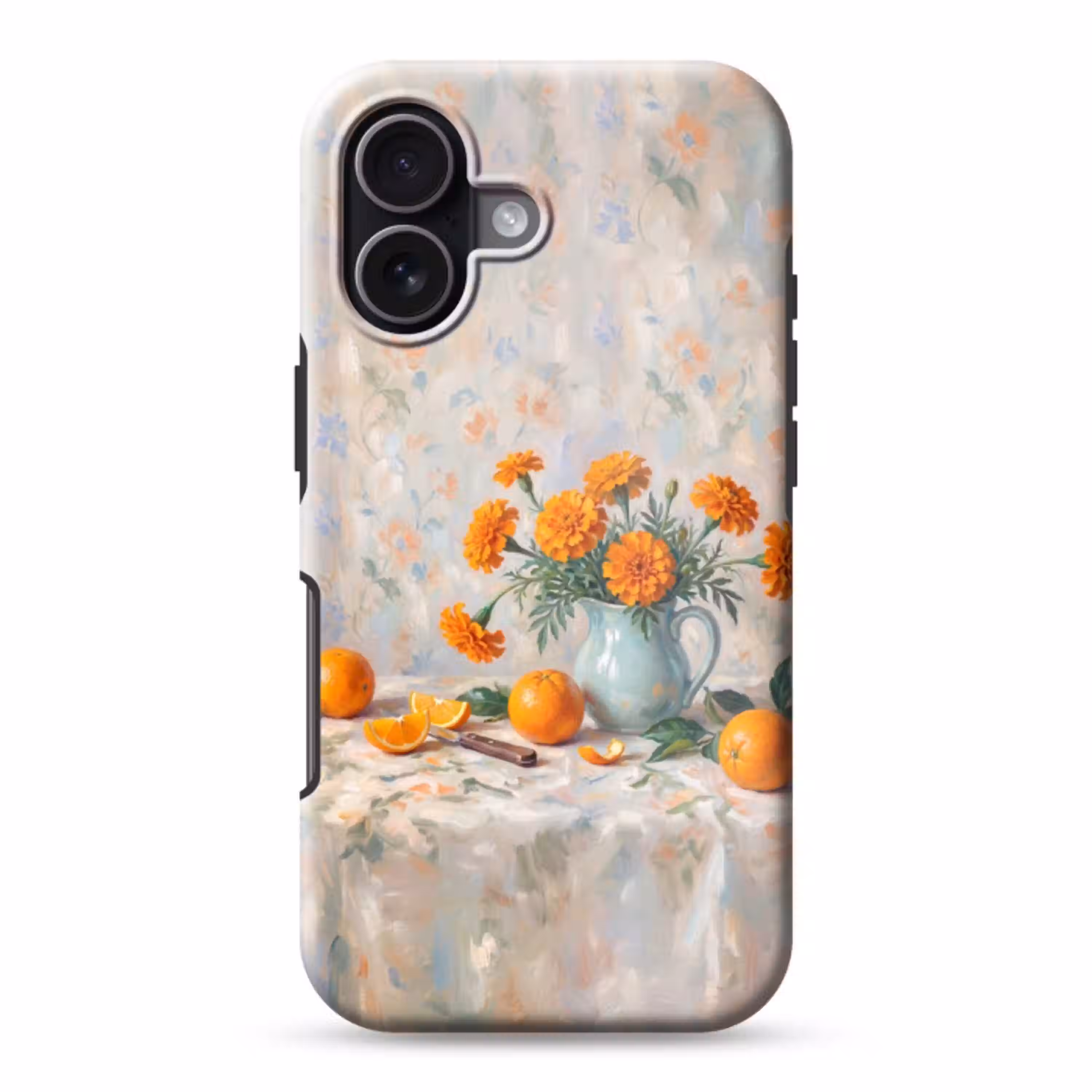 Eten - Oranje - Kunst Toughcase MagSafe Apple iPhone 17 klein -3d