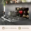 Macarons - Rood - Hart keuken achterwand spatscherm klein -usp_NL