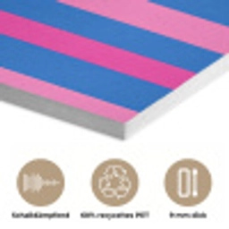 Modern - Optisch - Roze PET vilt klein 837 -closeup_DE