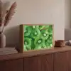 Kiwi - Groen - Pitten Light Box met batterij (Wandlamp) middel -sfeer2