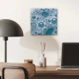 Schuim - Water - Textuur aluminium wit klein -sfeer5
