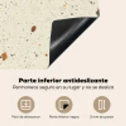 Terrazzo - Decoratie - Tegels - Patronen Inductie beschermer vinyl 3mm middel -zzsfeer4_SP