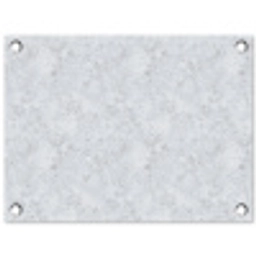 Grijs - Terrazzo-effect - Beton tuinposter los doek klein 239 -3d