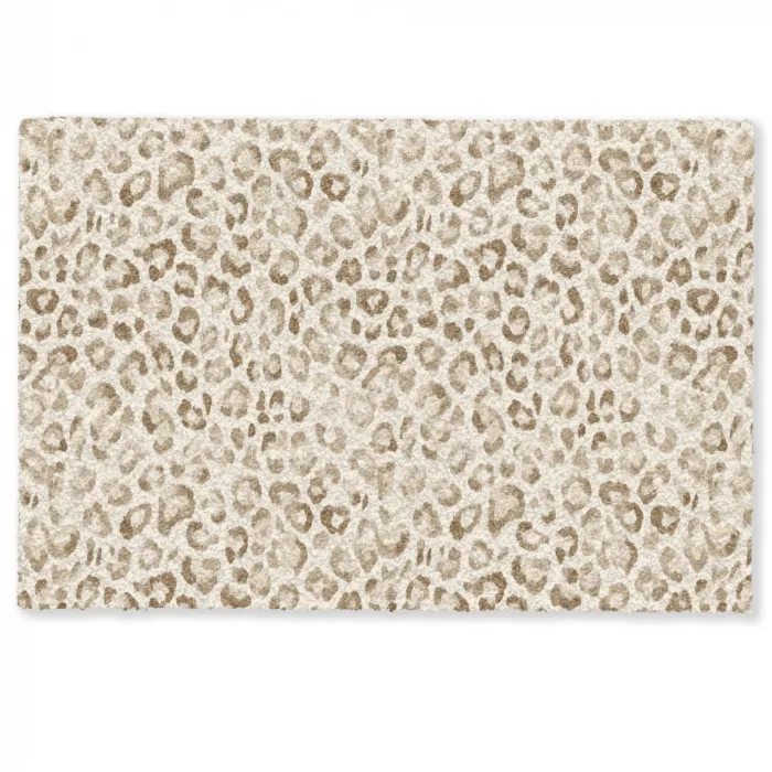 Luipaard - Klassiek - Beige Deurmat klein 898 -zkaufland3d