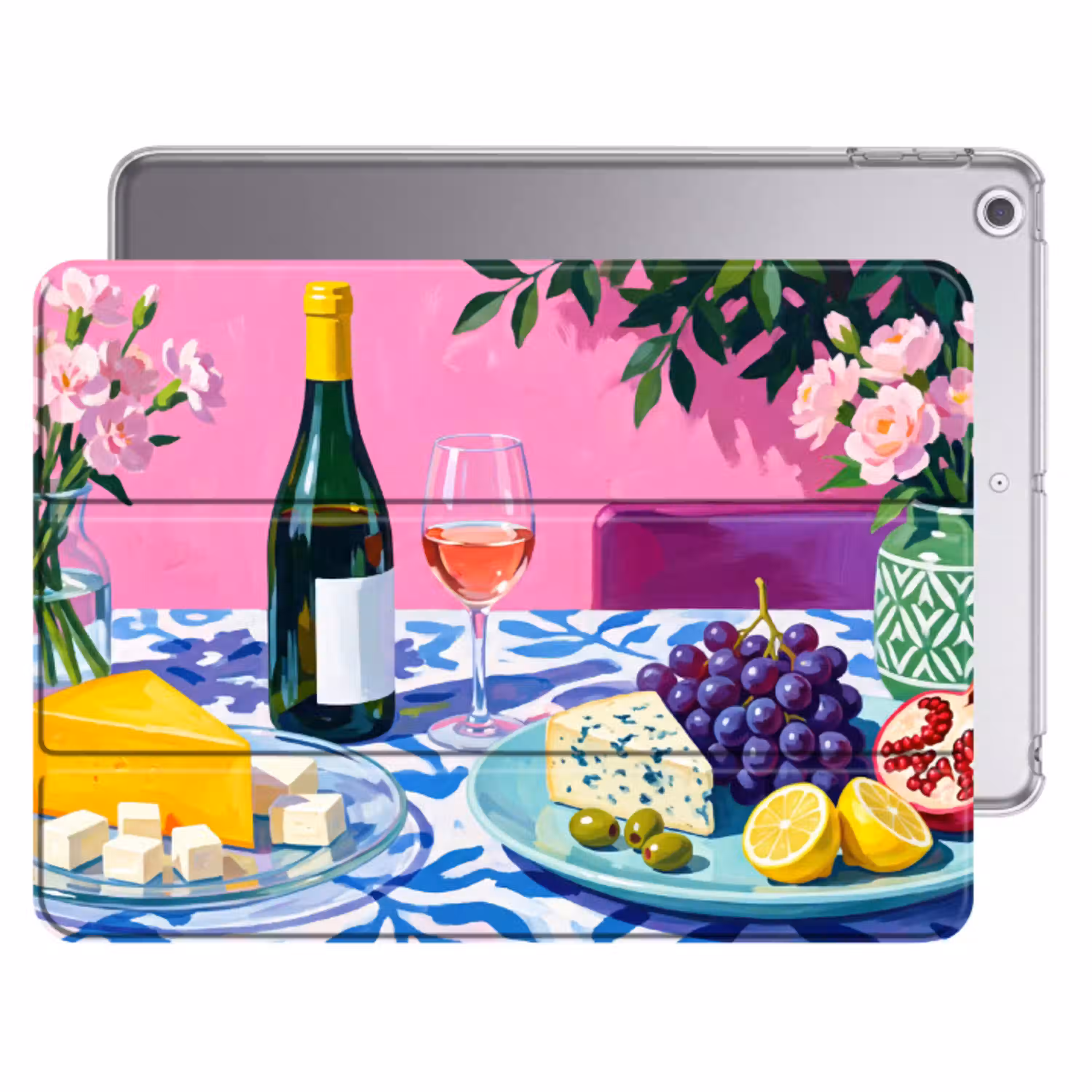 Eten - Wijn - Kleurrijk Apple iPad 2017 middel -threedimensional_3d_global