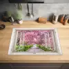 Japans - Sakura - Bloesem - Boom - Bloesem takken - Doorkijk Inductie beschermer vinyl 3mm middel -sfeer5