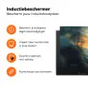 Vogels - Zon - Bomen - Groen Inductie beschermer vinyl 3mm klein -zzzzzzz-td-ups