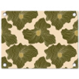 Modern - Abstract - Groen tuinposter los doek klein 239 -3d