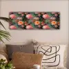 Dahlia - Bloemen - Patroon canvas 2cm klein 828 -sfeer1