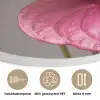 Planten - Anthurium - Groen - Roze Akoestische PET Vilt - Rond klein -closeup_NL