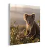 Koala - Bladeren - Ochtendlicht plexiglas 5mm klein -z3d