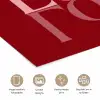 Love - Spiegeling - Rood poster papier klein -closeup_NL