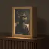 Hert - Zonnebril - Zwart - Pak Light Box met kabel (Tafellamp) klein -z3d_website