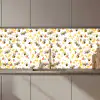 Honing - Bij - Bloemen - Patronen - Lente keuken achterwand 2 middel 871 zz_3dshopping