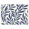 Bladeren - Klimop - Donkerblauw muismat rubber klein -3d