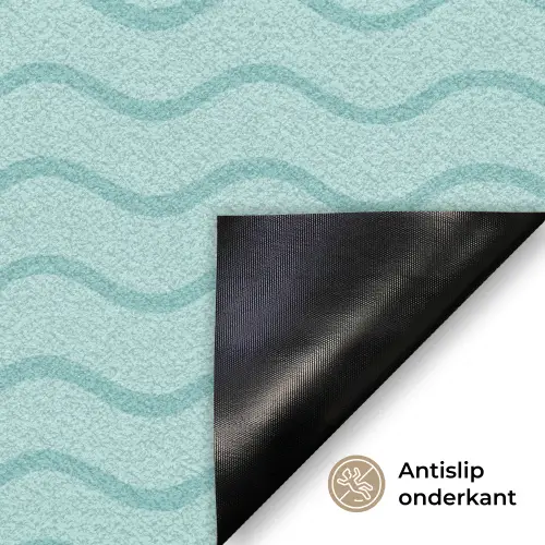 Zee - Dieren - Bluewave - Blauw Deurmat klein 898 -antislip_NL