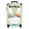 Hippie haas NBS - Handbagage koffer - Kinderen Unisex middel -productfoto_recht