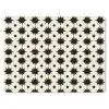 Stervormen - Geometrisch - Zwart muismat rubber klein 262 -3d