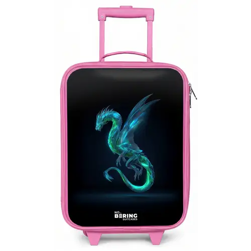 Legendarische cyberdraak Kinderkoffer - Roze klein -zz3dotto