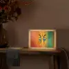 Dansen - Vrouwen - Verfstructuur Light Box met kabel (Tafellamp) klein -sfeer4