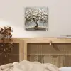 Boom - Bloemen - Wit - Natuur - Kunst plexiglas 5mm klein -sfeer4