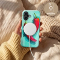 Chilipepers - Geverfd - Rood Toughcase MagSafe Apple iPhone 17 klein -USP_MagsafeV
