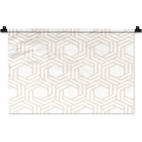 Design - Geometrie - Patroon Wandkleed katoen klein 269 -zz3d