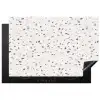 Terrazzo -  Patroon  -  Créme Inductie beschermer vinyl 3mm klein 276 -3d