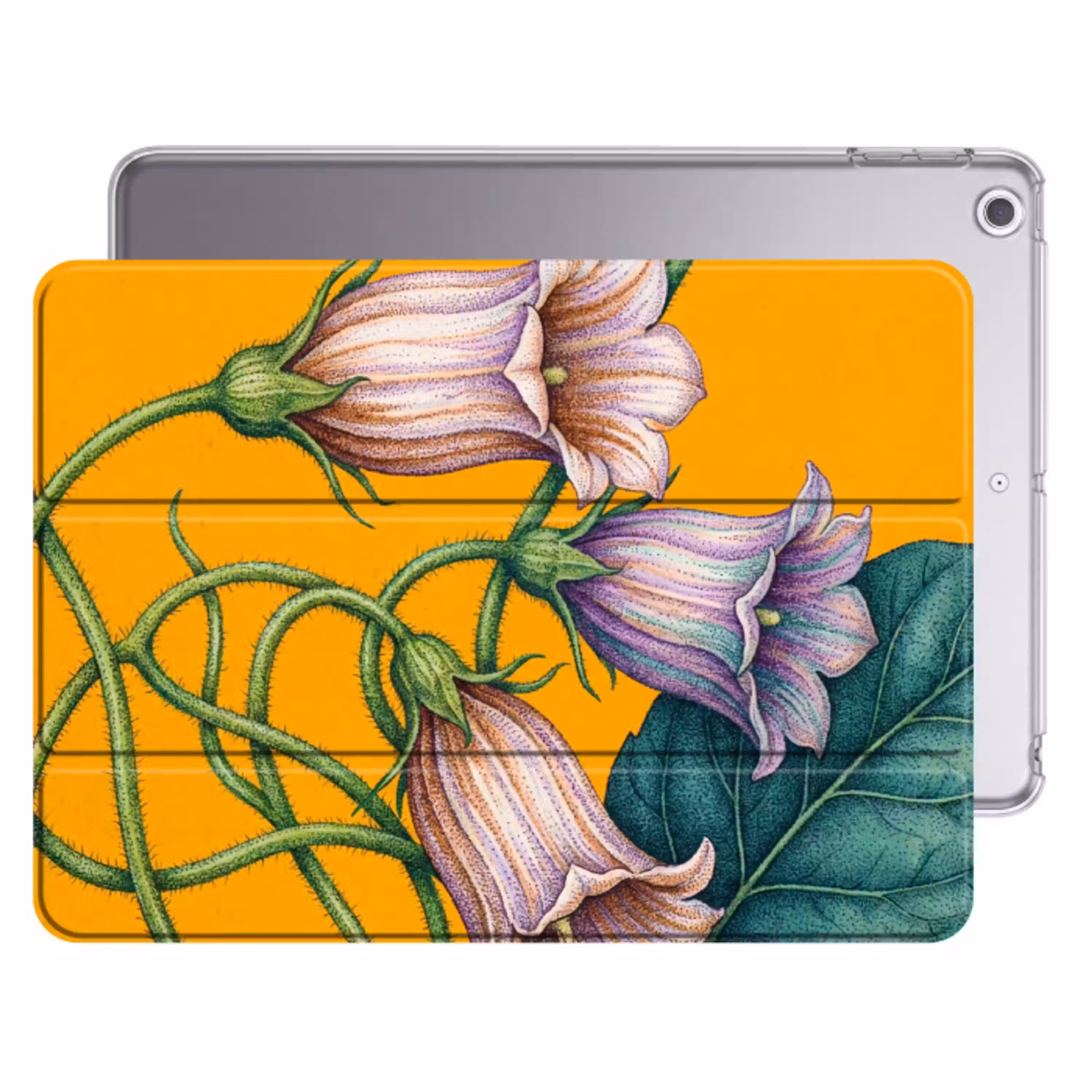 Bloemen - Botanisch - Geel Apple iPad 2017 middel -threedimensional_3d_global