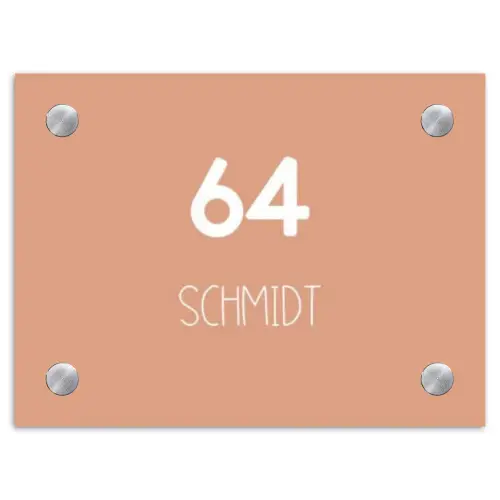 kopie-275 Naambord Rechthoek middel -3d