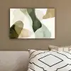 Japandi - Abstract - Groen canvas 2cm klein -sfeer3