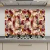 Penseelstrepen - Herfstsymfonie - Bordeauxrood keuken achterwand spatscherm klein 900 -3d_website