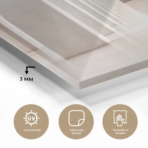 Hal - Bogen - Symmetrisch - Modern plexiglas 5mm klein -sfeer2