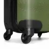Lederen look apple groen NBS - Handbagage koffer - Volwassenen Unisex middel -wiel
