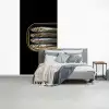 Sardines - Blik - Zwart - Vissen fotobehang vinyl groot -slaapkamer