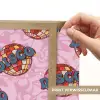 Disco - Bal - Patroon - Roze Light Box met batterij (Wandlamp) middel 907 -USP_websiteprintNL