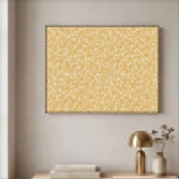 Takjes - Patroon - Oker Textielframe zwart klein 947 -sfeer2
