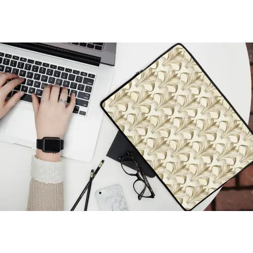 Ornament - Barok - Goud laptophoes neopreen klein 279 -bureau