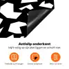 Contrast - Zwart - Wit Inductie beschermer vinyl 3mm klein 276 -zzzzzzz-td-onderkant