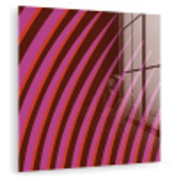 Lijnen - Rood - Beweging plexiglas 5mm klein -zzzproduct_nieuw