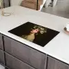 Bloemenstilte - Vrouw - Portret Inductie beschermer vinyl 3mm klein -sfeer8