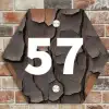 Boomschors - Traditioneel Naambord Hexagon klein -sfeer2