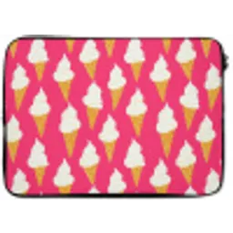 Softijs - Horentje - Roze laptophoes neopreen klein 279 -zkaufland3dotto