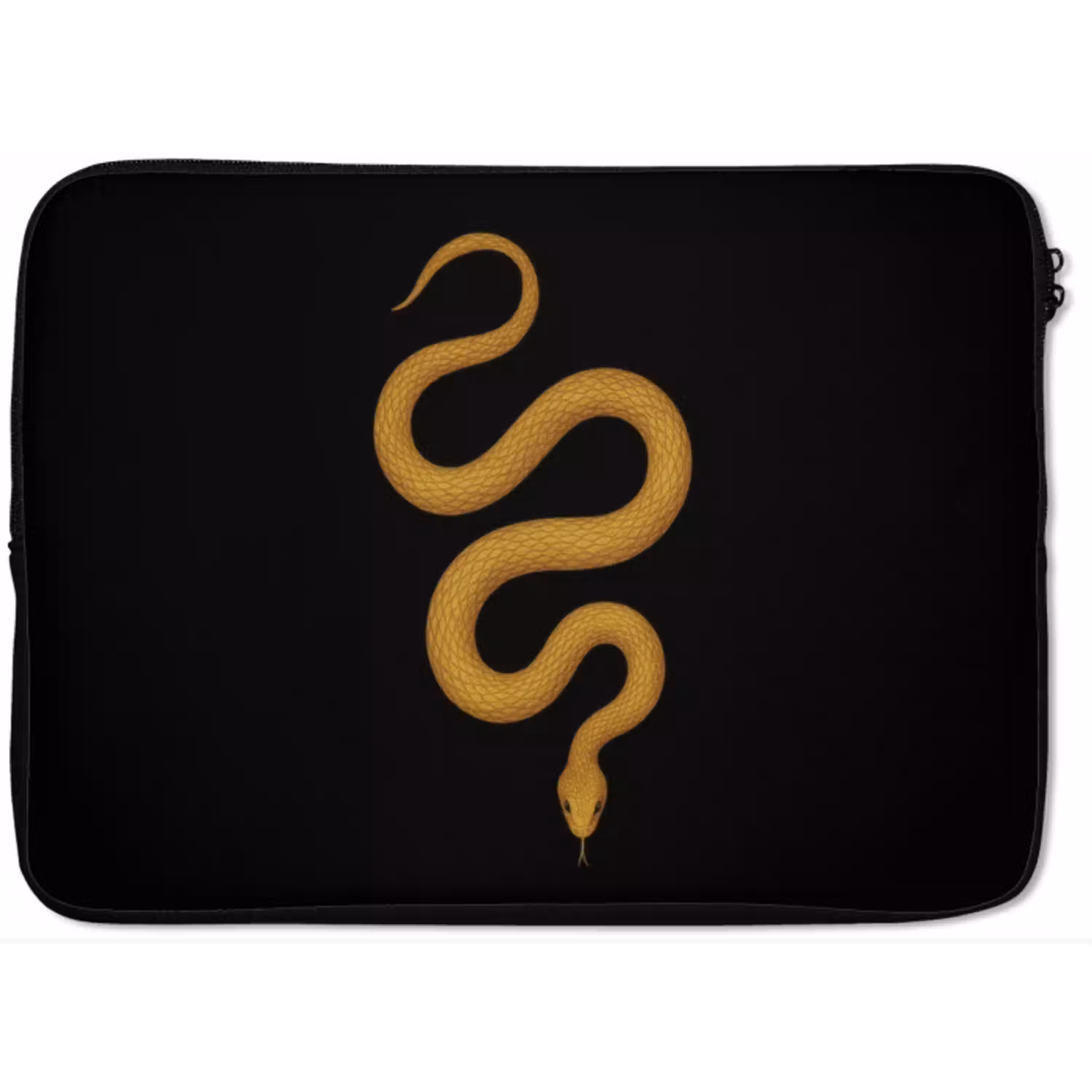 Slang - Minimalistisch - Goud laptophoes neopreen klein -zkaufland3dotto