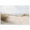 Wolken - Duinlandschap - Zand poster papier klein -3d
