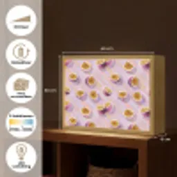 Passievrucht - Tropisch - Paars Light Box met batterij (Wandlamp) middel 907 -USP_websiteoverzichtNL