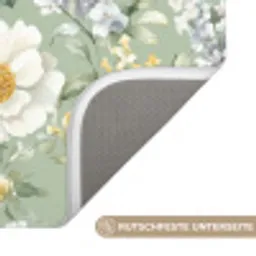 Klassiek - Bloemenpatroon - Kleurrijk Badmat klein 997 -USP_AntislipDE
