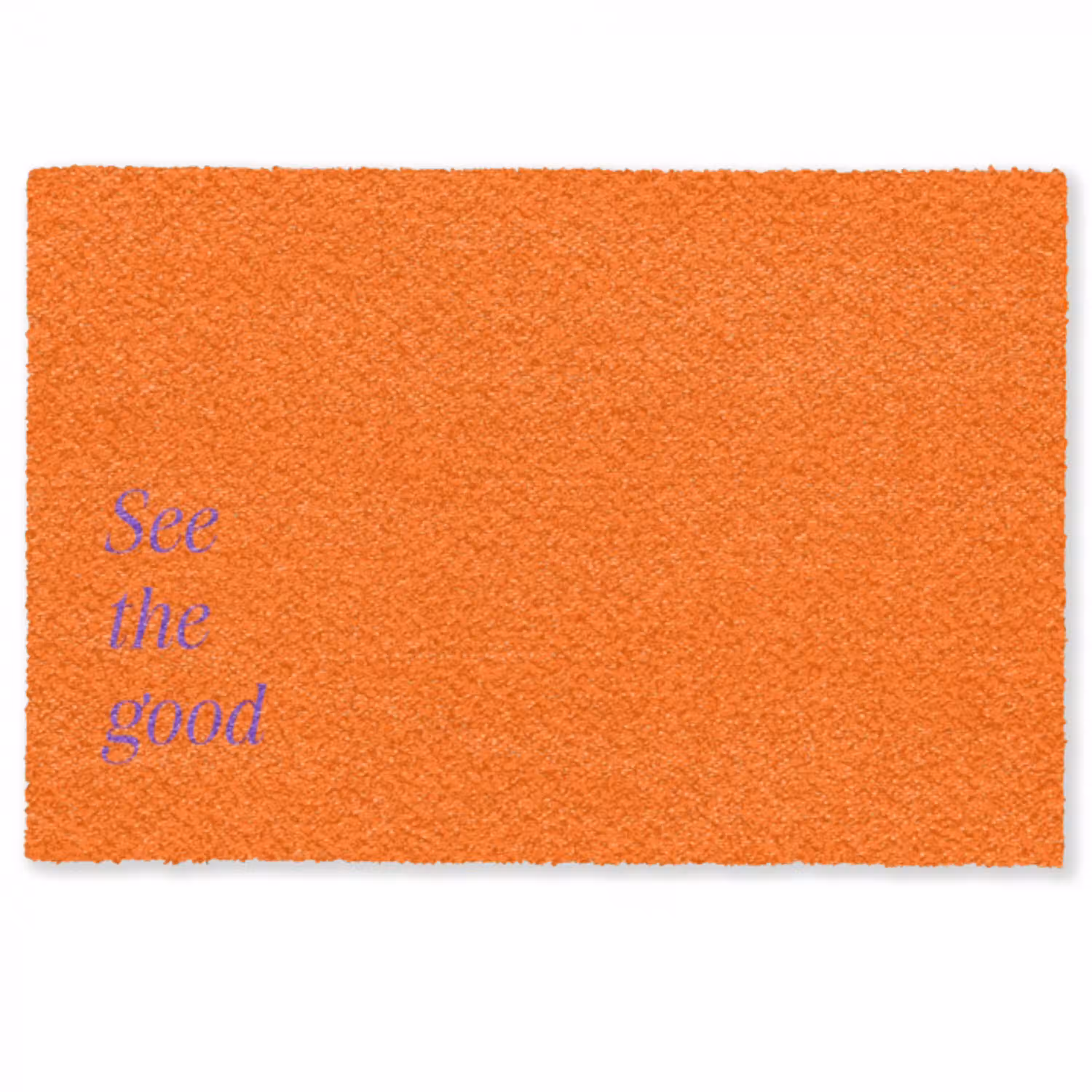 See te good - Paars - Oranje Deurmat klein -zkaufland3d