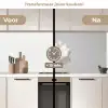 Bloem - Minimalistisch -Wit keuken achterwand 2 middel -voor-na2_NL